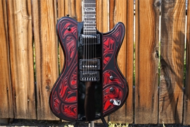 Schecter DIAMOND SERIES Ultra Przym Mercury Rose Gloss Black  6-String Electric Guitar 2025