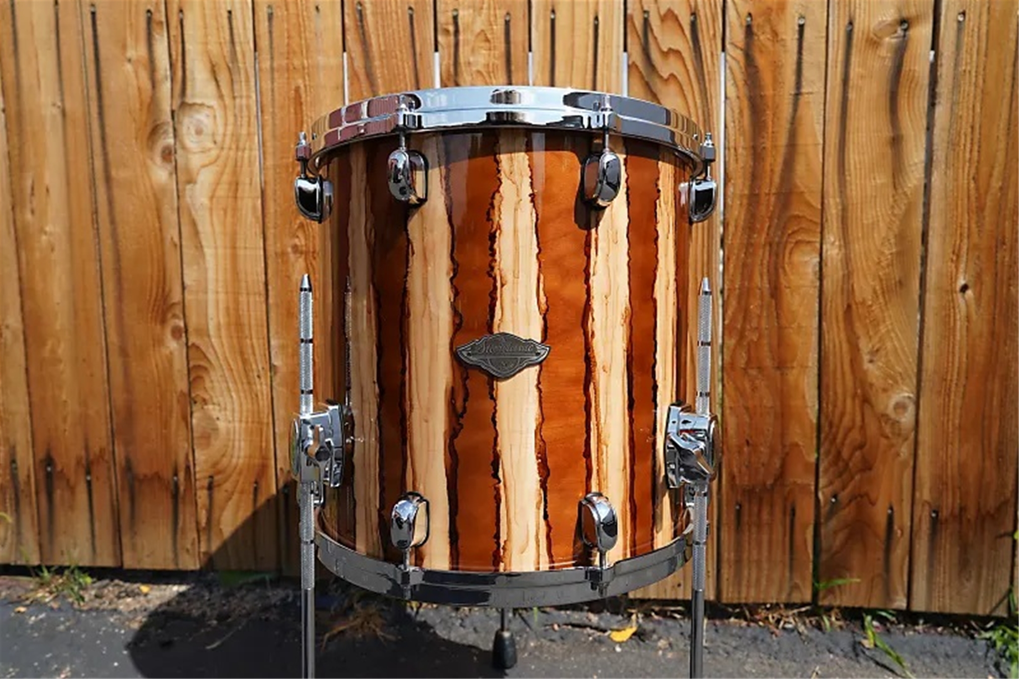Tama Starclassic Performer Caramel Aurora Lacquer 14 x 14" Floor Tom w