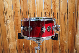 DW USA Performance Series Cherry Stain Lacquer 6.5 x 14" Maple Snare Drum