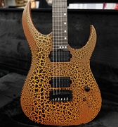 Schecter USA CUSTOM SHOP Sunset Extreme-6 Tangerine Crackle 6-String Electric Guitar