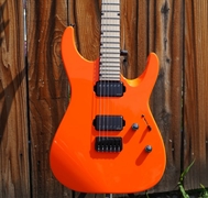 ESP CUSTOM SHOP M-II CTM/M Neon Orange 6-String Electric Guitar 2025