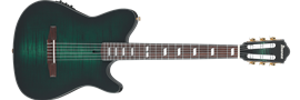 IBANEZ FRH20FMN  DGL : Deep Emerald Green Low Gloss 6-String Classical Electric Guitar
