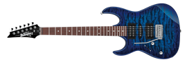 IBANEZ GRX70QAL Transparent Blue Burst Left Handed 6-String Electric Guitar