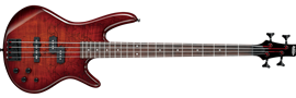 Ibanez GSR200SM CNB Charcoal Brown Burst 4-String Electric Bass Guitar 2024
