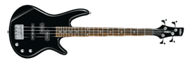 Ibanez MIKRO GSRM20 Black 28.6 Inch Short Scale 4-String Electric Bass Guitar