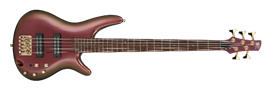 Ibanez SR305EDX Rose Gold Chameleon 5-String Electric Guitar 2022