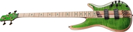 Ibanez Premium SR4FMDX Emerald Green Low Gloss 4-String Electric Bass  