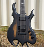 Wylde Audio  Wrathmaker Pale Moon Ebony with Black Burst 6-String Electric Guitar 2025