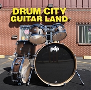 PDP Concept Maple Series 5pc Maple Shell Pack With Holder - Satin Charcoal Burst Finish