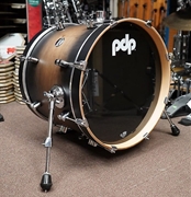 PDP Concept Maple Series 18" Bass Drum - Satin Charcoal Burst Finish | 14x18"