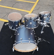 DW Design Series Slate Blue Lacquer 4pc Maple Shell Pack (2022)