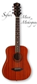 Luna Safari Muse Mahogany 3/4 size Travel   6-String Acoustic  Guitar   