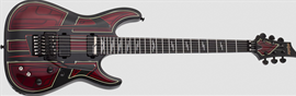 Schecter DIAMOND SERIES C-1FR-S Przym VESPID Metallic Red    6-String Electric Guitar 2025
