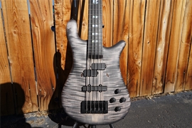Spector USA NS-5XL Oil Super Faded Black 5-String Electric Bass Guitar  