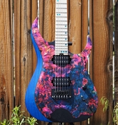 Schecter USA CUSTOM SHOP Sunset Extreme 6/Maple board Stabilized Burl Top 6-String Electric Guitar