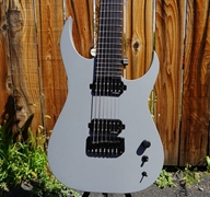 Schecter USA CUSTOM SHOP Keith Merrow KM-7 MkIII Stage Stealth Grey Satin 7-String Electric Guitar