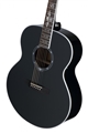 Schecter    DIAMOND SERIES SYNYSTER GATES 'SYN J' Black    6-String Acoustic Electric Guitar 