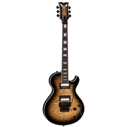 Dean Thoroughbred Select Floyd Quilt Black Natural Burst 6-String Electric Guitar  