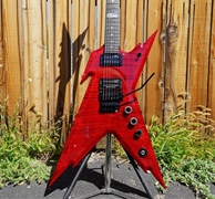 Dean USA DIME Razorback Transparent Cherry 6-String Electric Guitar