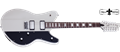 Schecter DIAMOND SERIES  Robert Smith Ultracure Vintage White  12-String Electric Guitar  