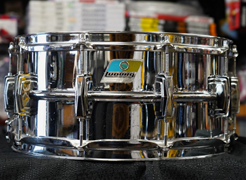 USED - Vintage 1970 Ludwig USA Supraphonic 6.5x14" Snare Drum - Chrome Plated Aluminum Shell