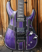 Schecter DIAMOND SERIES C-1FR-S Przym VESPID Purple  6-String Electric Guitar 2025