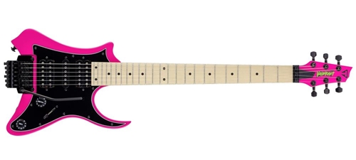 Traveler V88S Vaibrant 88 Standard Electric Hot Pink 6-String Electric Guitar
