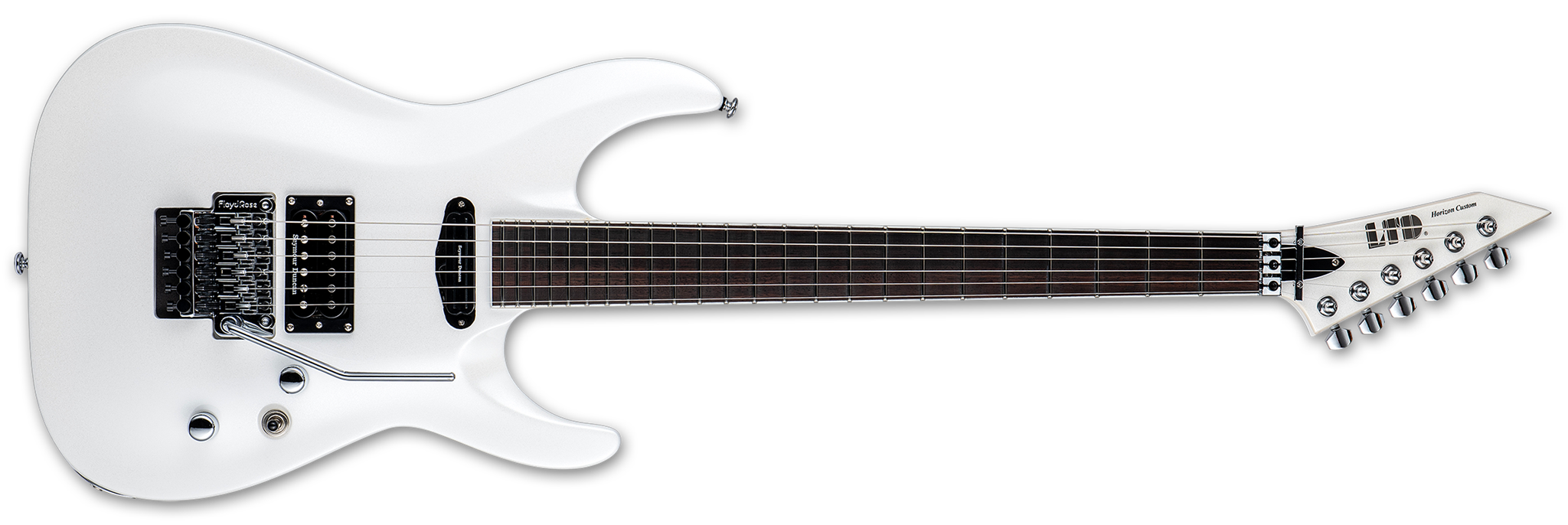 LTD HORIZON CUSTOM '87 Pearl White 6-String Electric Guitar 2024
