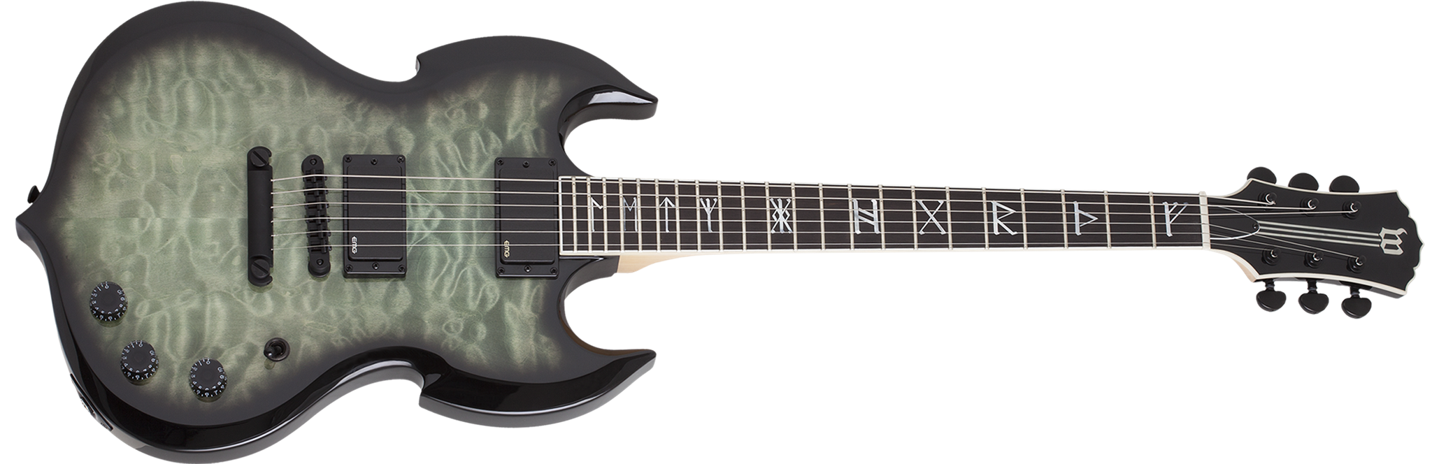 Wylde Audio Barbarian Nordic Ice 6-String Electric Guitar