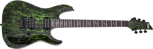 Schecter    DIAMOND SERIES  C-1 Silver Mountain Toxic Venom   6-String Electric Guitar  
