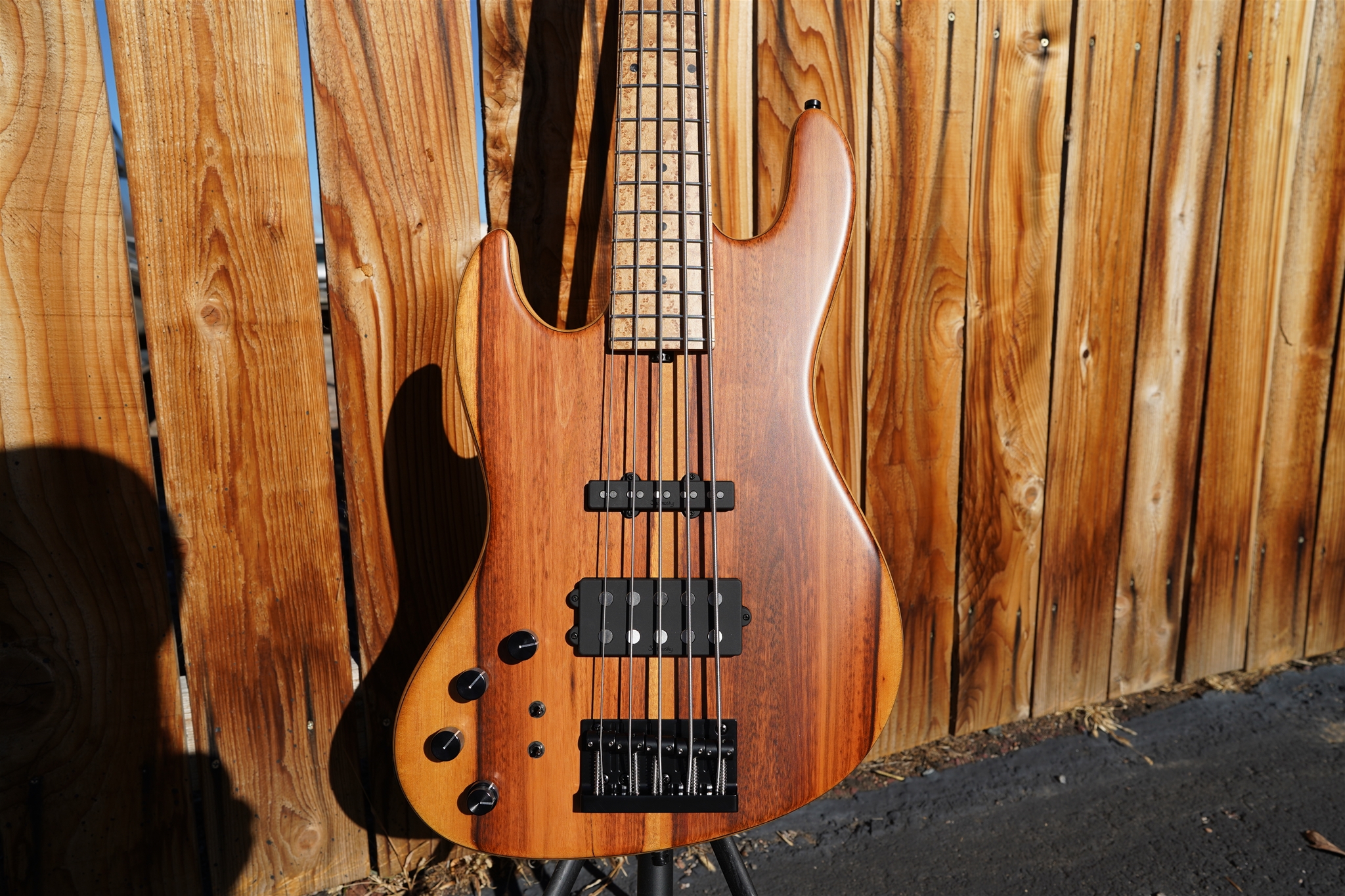 Sadowsky MetroLine 2022 LTD Natural Transparent  52/150  Left Handed 5-String Electric Bass Guitar