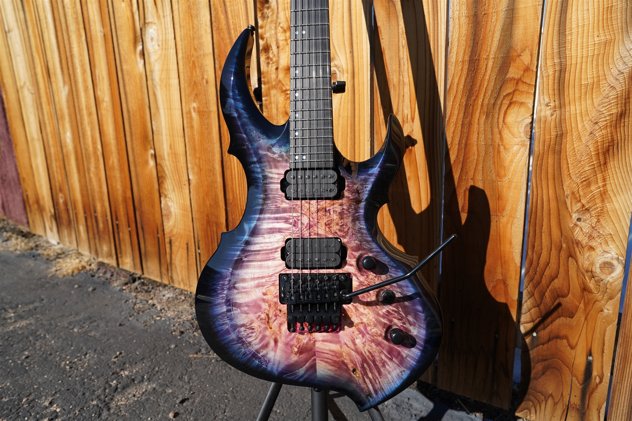 ESP Original FRX CTM Magenta Blue Burst 6-String Electric Guitar 2023