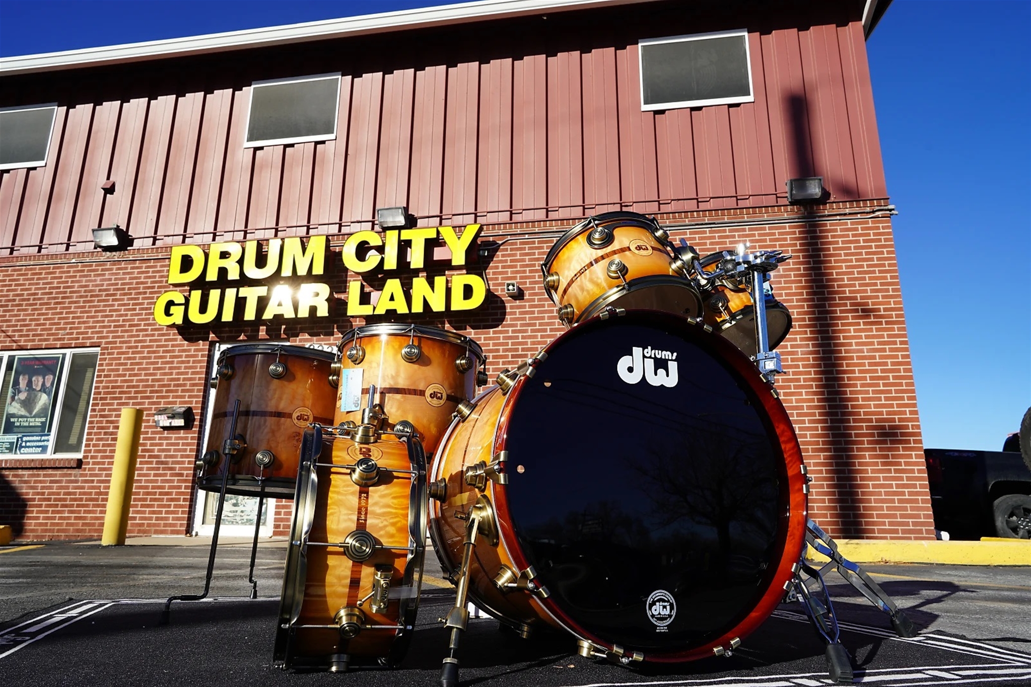 DW 50th Anniversary 6pc Drum Set- SER. #91