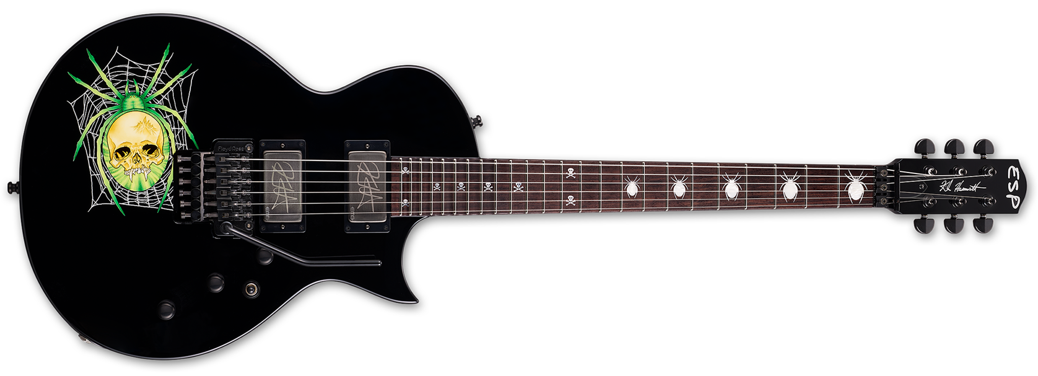 ESP 30th Anniv. Kirk Hammett KH-3 Spider 6-String Electric Guitar  