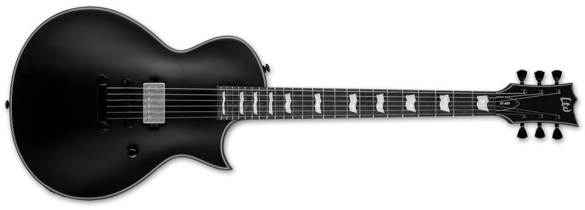 LTD EC-201   Black Satin 6-String Electric Guitar  