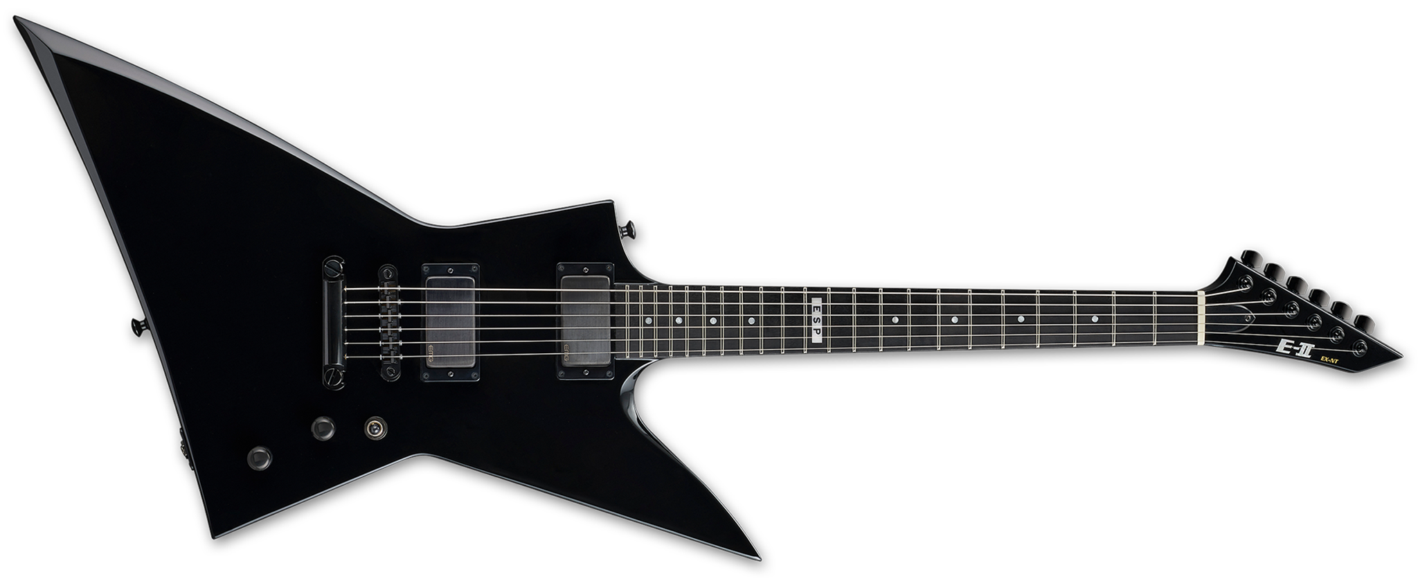 ESP E-II EX NT Black 6-String Electric Guitar 