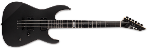 ESP E-II Jeff Ling Black Satin  6-String Electric Guitar 
