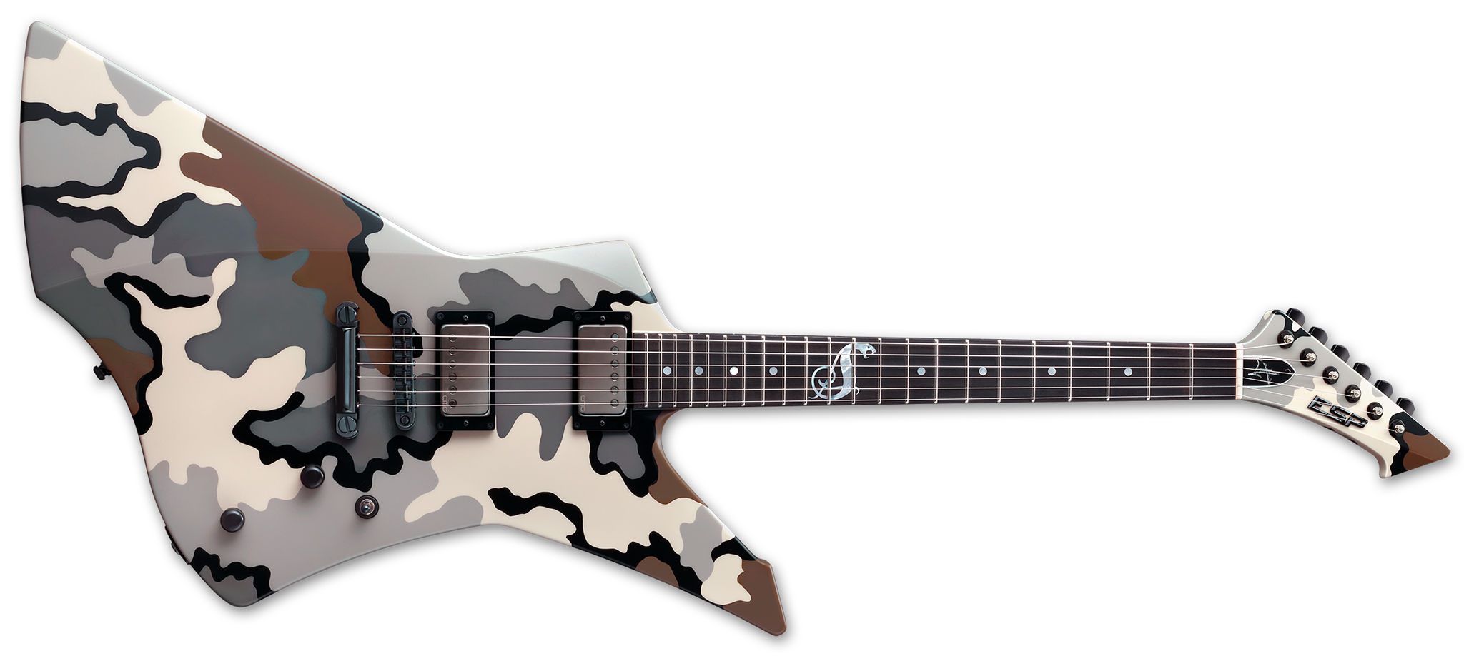 ESP Snakebyte  Kuiu Camo Satin  James Hetfield 6-String Electric Guitar  