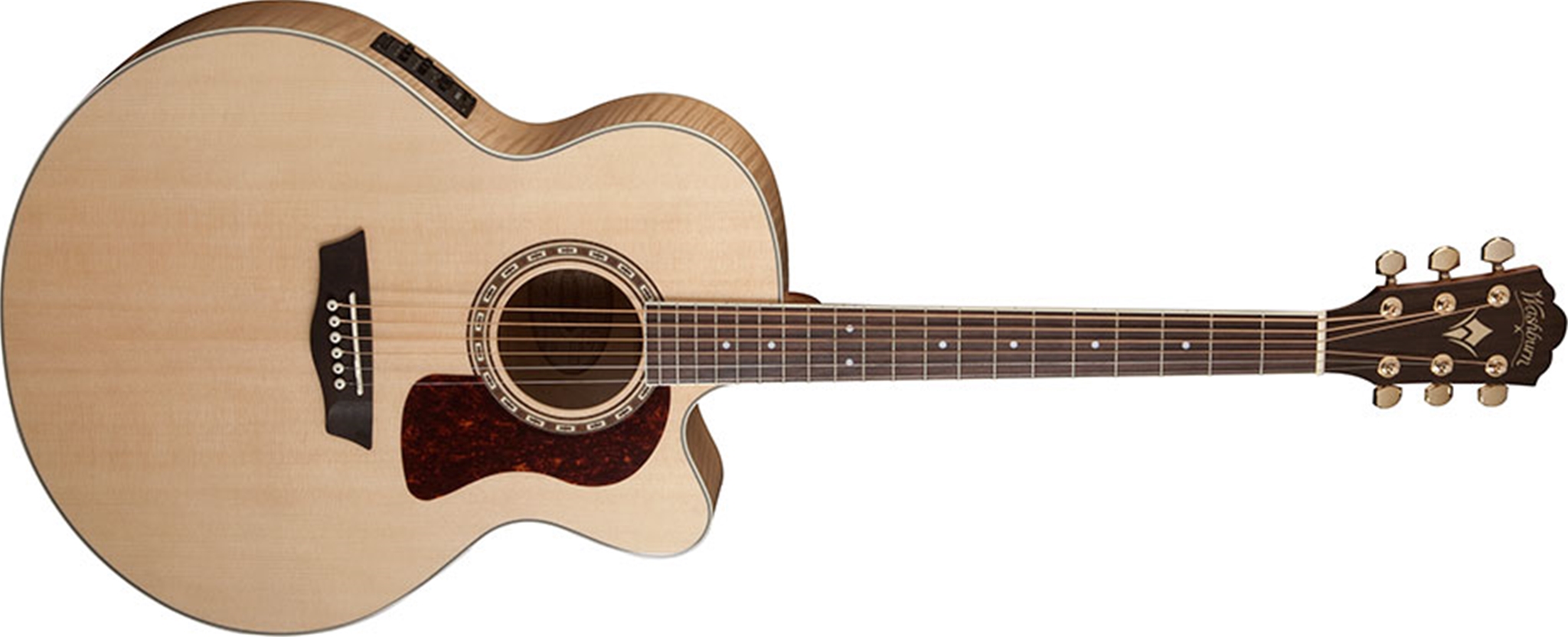 Washburn  J40SCE  Jumbo  6-String Acoustic Electric Guitar  