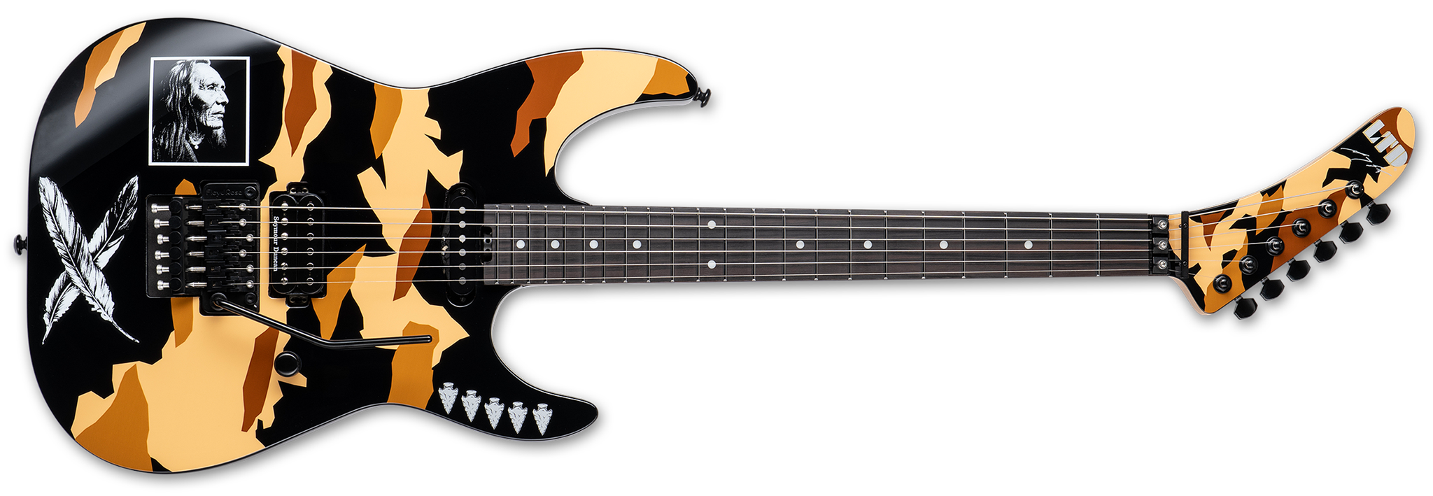 LTD SIGNATURE SERIES  George Lynch Desert Eagle  6-String Electric Guitar 2024