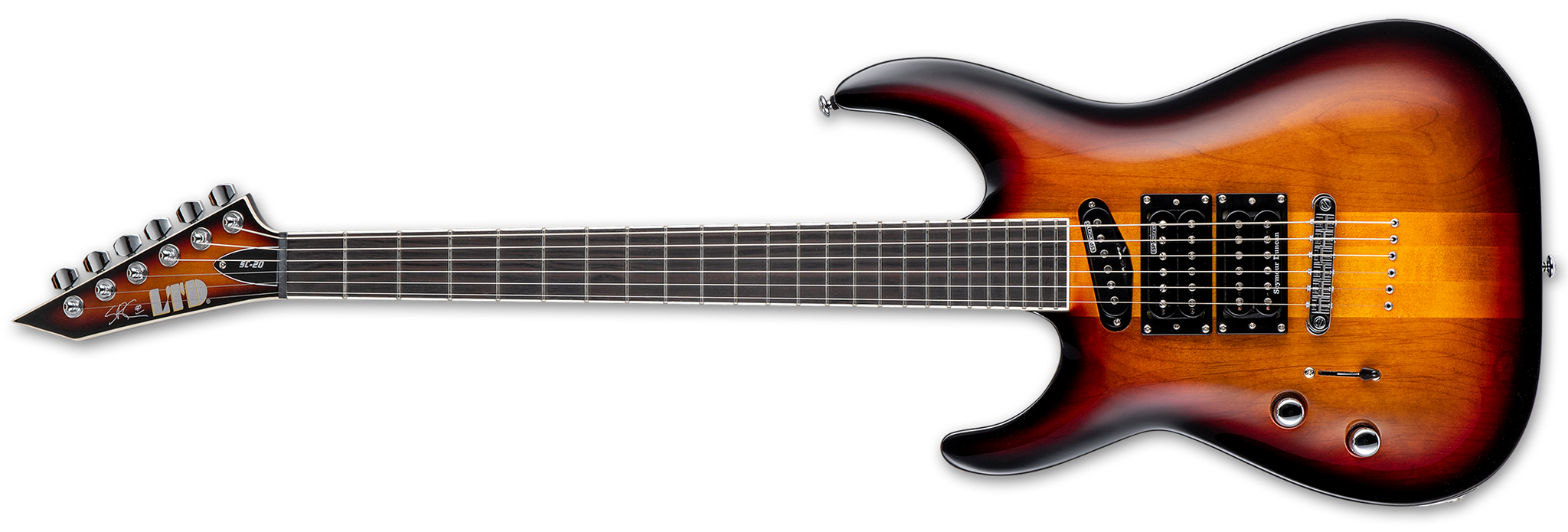 LTD SC-20  Stephen Carpenter 3-Tone Burst  Left Handed 6-String Electric Guitar 2022