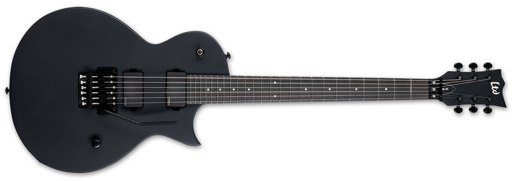 LTD SIGNATURE SERIES  MK EC-FR Black Satin Mille Petrozza/Kreator  6-String Electric Guitar 2024