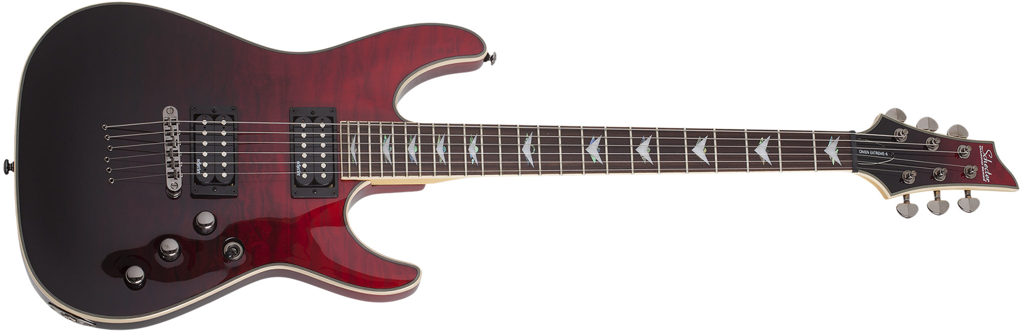 Schecter DIAMOND SERIES Omen Extreme-6 Blood Burst  6-String Electric Guitar  