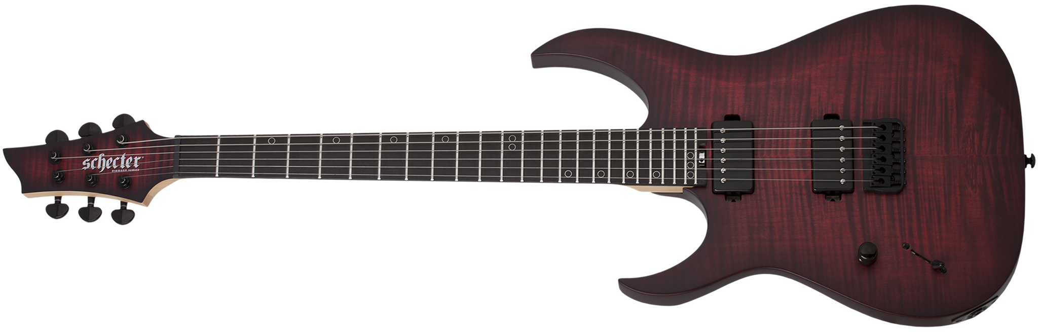 Schecter DIAMOND SERIES Sunset-6 Extreme Scarlet Burst  Left Handed    6-String Electric Guitar