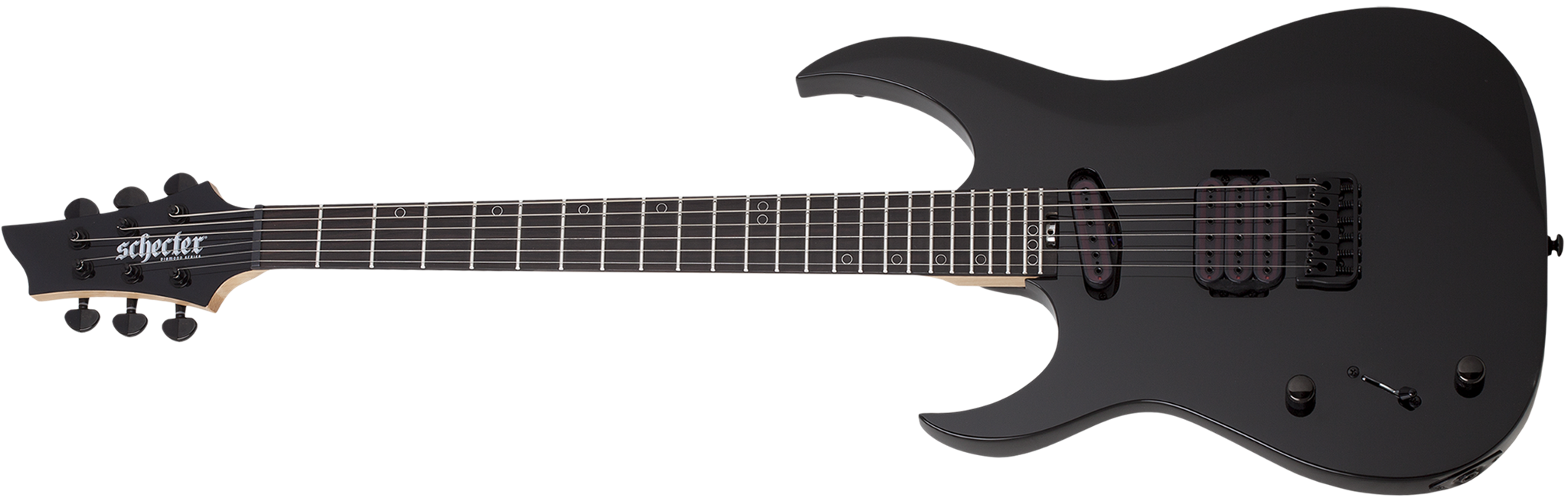 Schecter DIAMOND SERIES Sunset-6 Triad Gloss Black Left Handed    6-String Electric Guitar