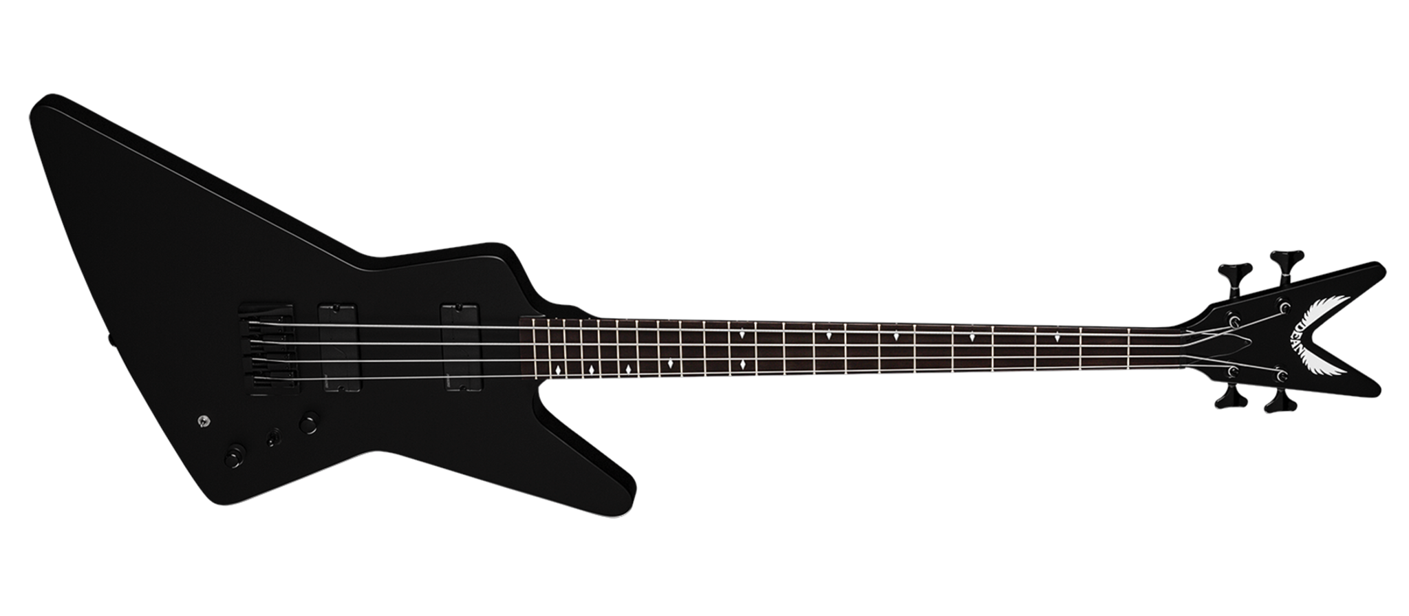 Dean Z Select Bass Fluence Black Satin 4-String Electric Bass Guitar  