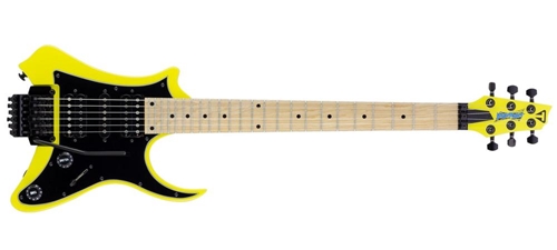 Traveler V88S Vaibrant 88  Standard Electric Yellow 6-String Electric Guitar