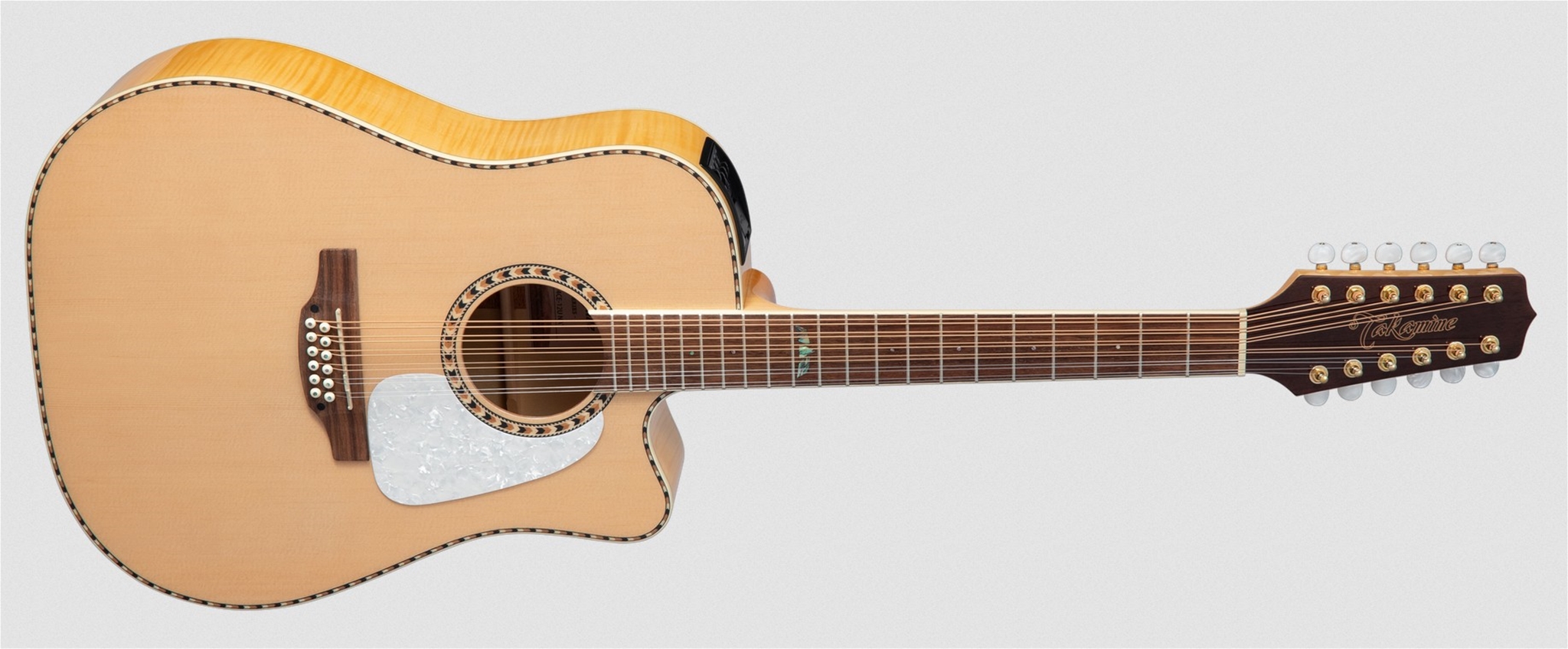 Takamine GD74CE-12U Unison 12-String Acoustic/Electric - Gloss Natural   2025