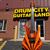 Schecter USA CUSTOM SHOP  KM-7 Keith Merrow - Neon Orange/Black Rays 7-String Electric Guitar 