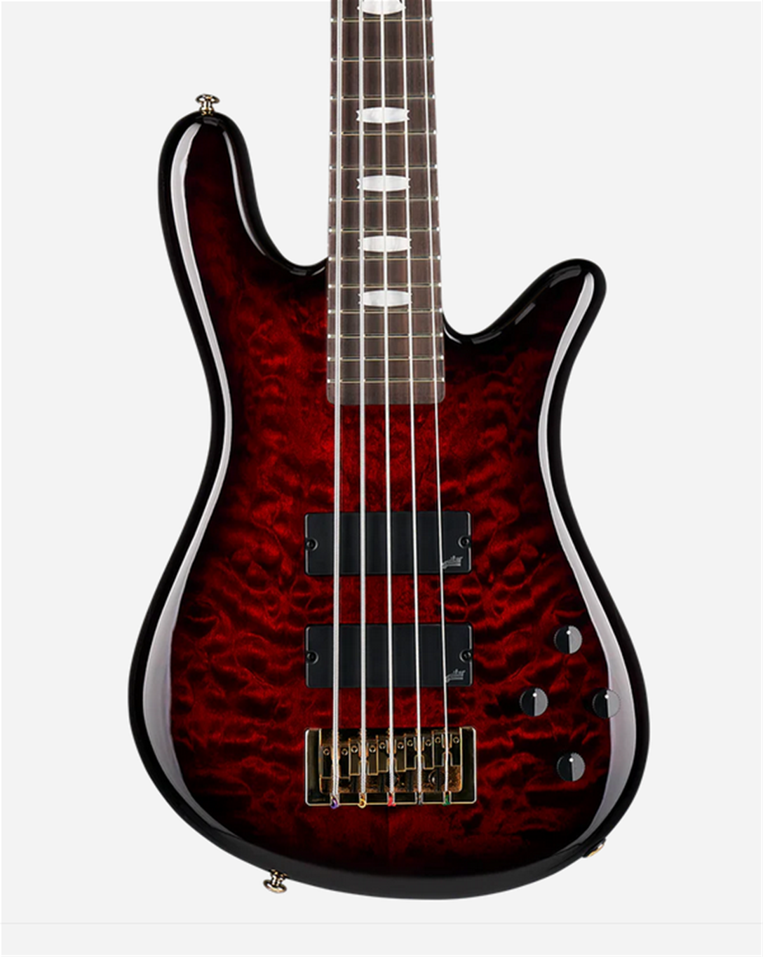 Spector NS 5 Icon Bolt-on Black Cherry Gloss 5 -String Electric Bass Guitar
